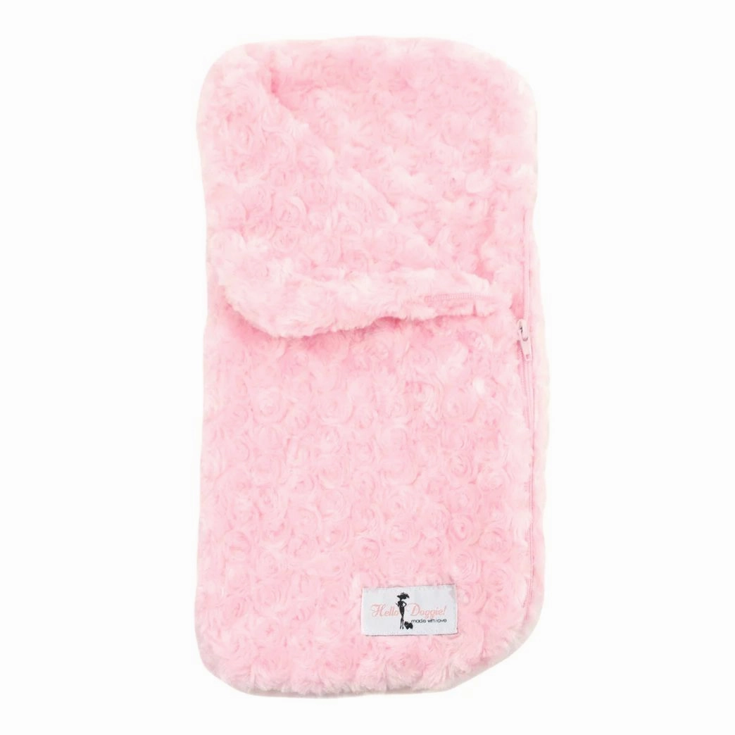 Snuggle Pup Dog Blanket Sleeping Bag Rosebud Pink