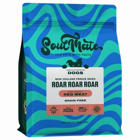 SoulMate Dog Freeze Dried Roar Roar Roar High Country Red Meat 900g