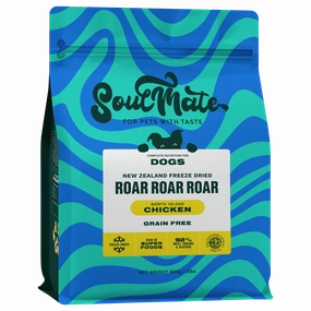 SoulMate Dog Freeze Dried Roar Roar Roar North Island Chicken 900g