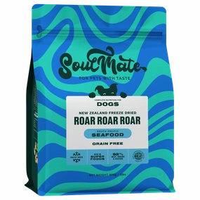 SoulMate Dog Freeze Dried Roar Roar Roar South Pacific Seafood 900g