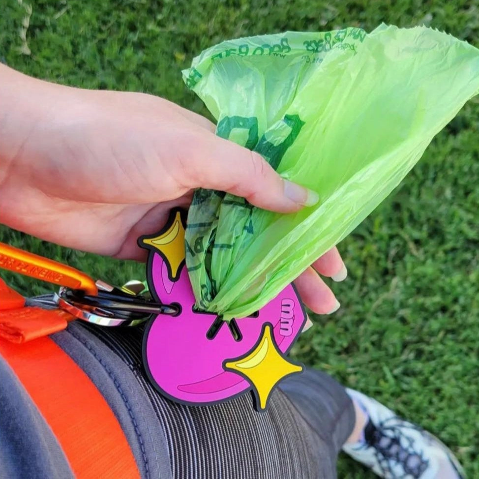 Sparkle Heart Poopy Loop Poop Bag Holder