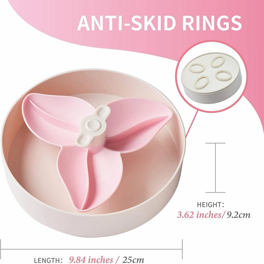 Spin Interactive Feeder Bougainvillea Dog Slow Bowl