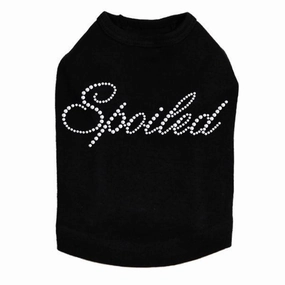Spoiled Rhinestone Dog Tank