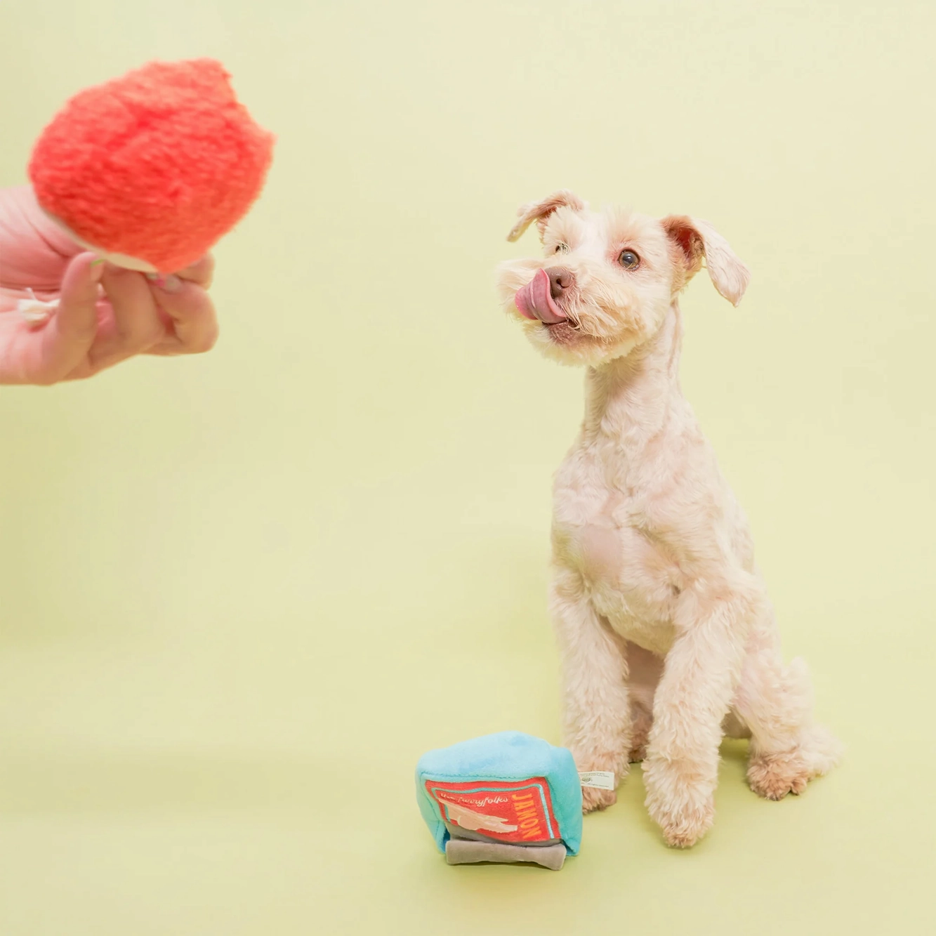 Squeaky Interactive Nosework Dog Toy, Tinned Jamn