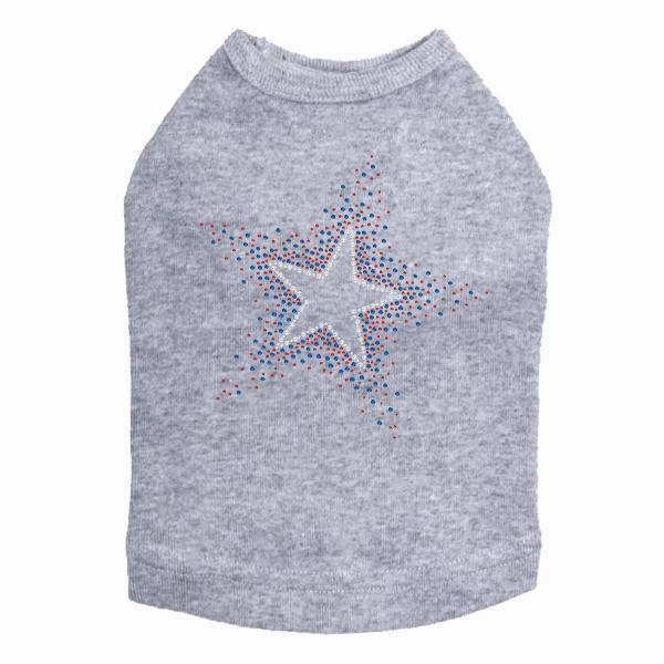 Star USA Rhinestone Dog Tank