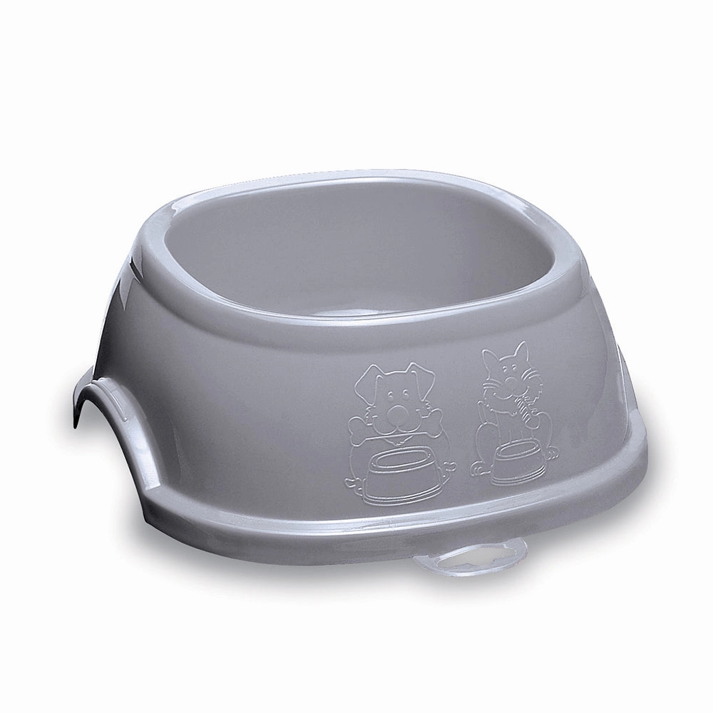 Stefanplast Break 4 Square Bowl Stone Grey 28cm x 28cm x H10cm
