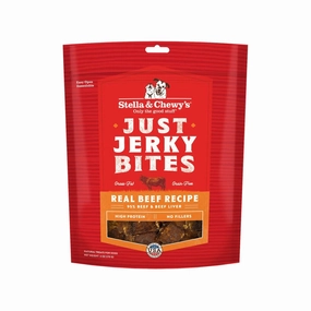 Stella & Chewy's - Just Jerky Bites Dog Treats - Real Grass-Fed Beef Recipe 6oz