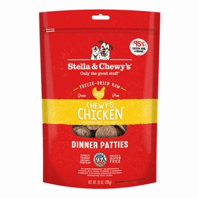 Stella & Chewy's Dog Freeze-Dried Dinner Patties - Chewy's Chicken 25oz