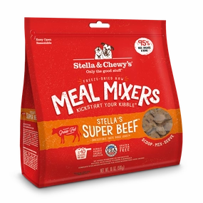 Stella & Chewy's Dog Freeze-Dried Meal Mixers - Super Beef 18oz