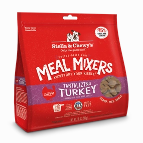 Stella & Chewy's Dog Freeze-Dried Meal Mixers - Tantalizing Turkey 18oz