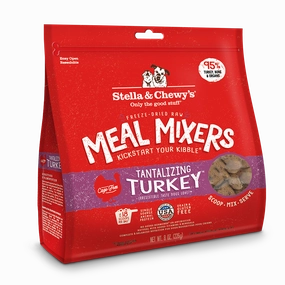 Stella & Chewy's Dog Freeze-Dried Meal Mixers - Tantalizing Turkey 8oz