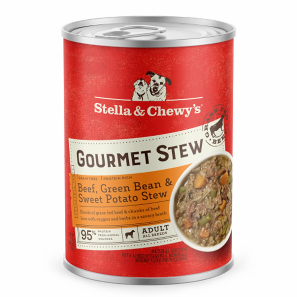 Stella & Chewy's Dog Gourmet Stew Beef, Green Bean & Sweet Potato Stew 12.5oz