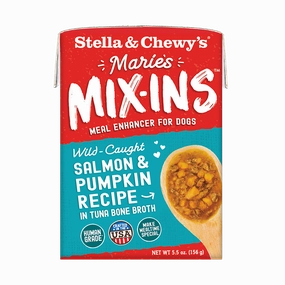 Stella & Chewy's Dog Marie's Mix-Ins Meal Enhancer - Wild-Caught Salmon & Pumpkin 5.5oz