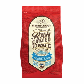 Stella & Chewy's Dog Raw Coated Kibble - Adult Whitefish 3.5lb