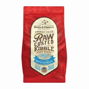 Stella & Chewy's Dog Raw Coated Kibble - Adult Whitefish 3.5lb