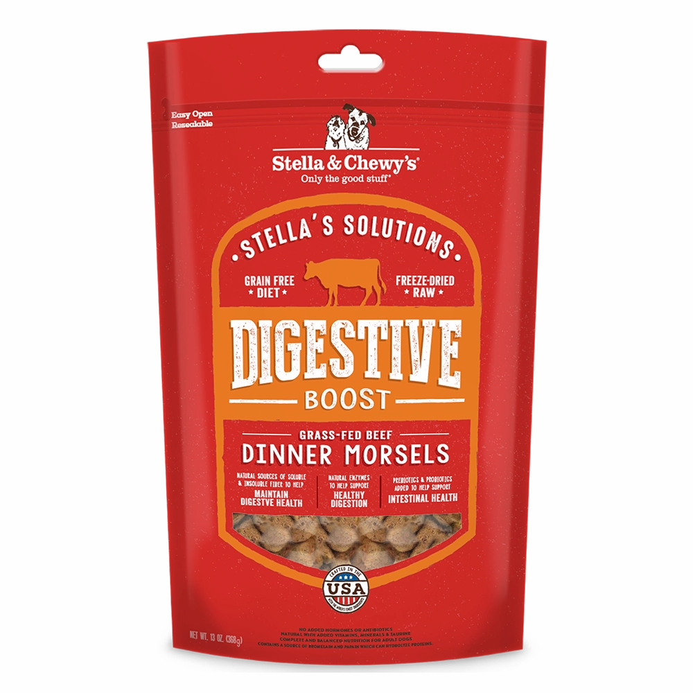 Stella & Chewy's Dog Stella's Solutions Digestive Boost - Grass-Fed Beef 13oz