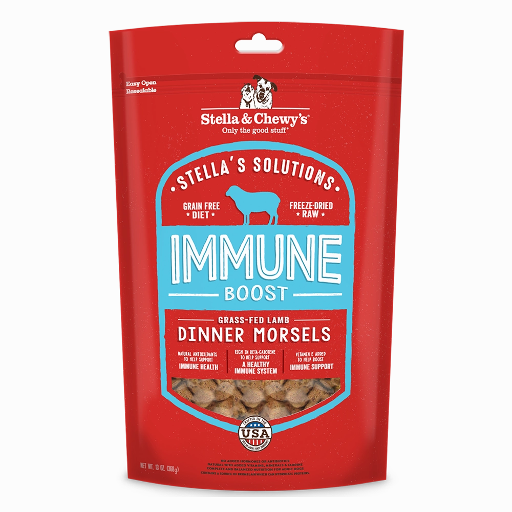Stella & Chewy's Dog Stella's Solutions Immune Boost - Grass-Fed Lamb 13oz
