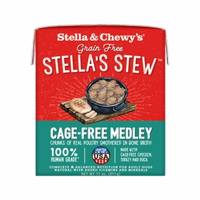 Stella & Chewy's Dog Stella's Stew Cage-Free Medley 11oz