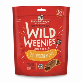 Stella & Chewy's Dog Treat - Wild Weenies Chicken Recipe 3.25oz