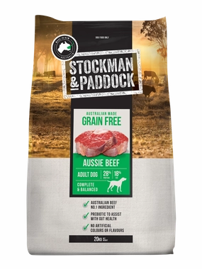 Stockman & Paddock - Grain Free Dry Dog Food (20kg)