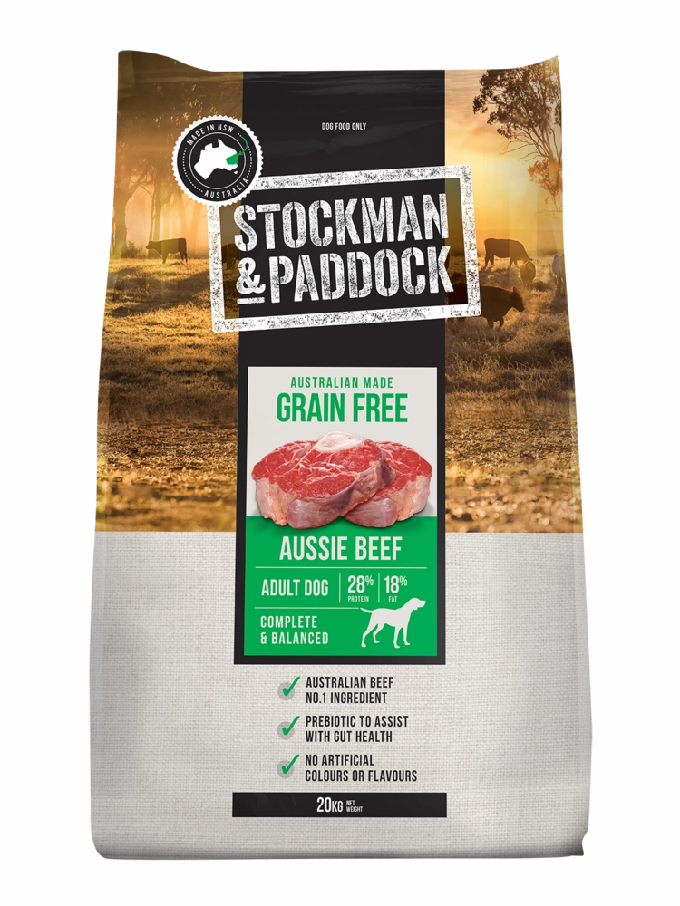 Stockman & Paddock - Grain Free Dry Dog Food (20kg)