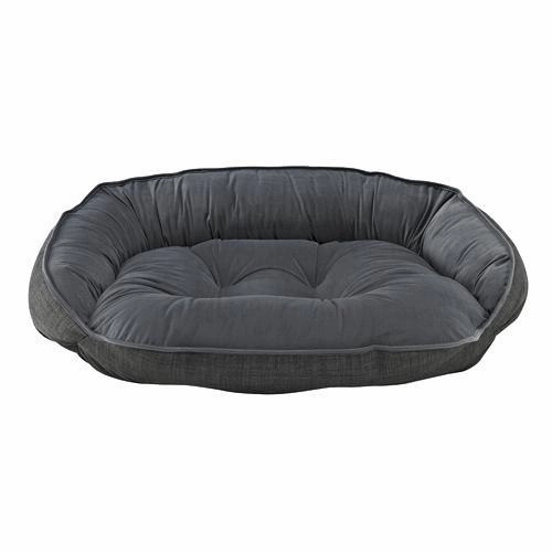 Storm Microlinen Crescent Dog Bed