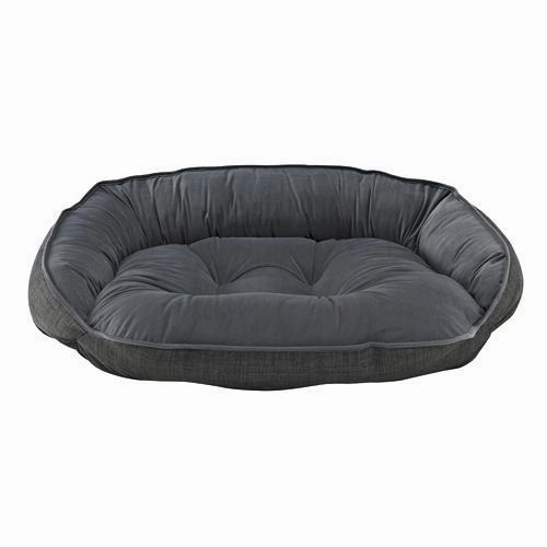 Storm Microlinen Crescent Dog Bed