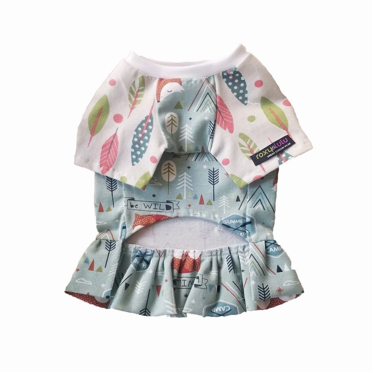 Summer Camp Raglan Sleeve Dog Dress
