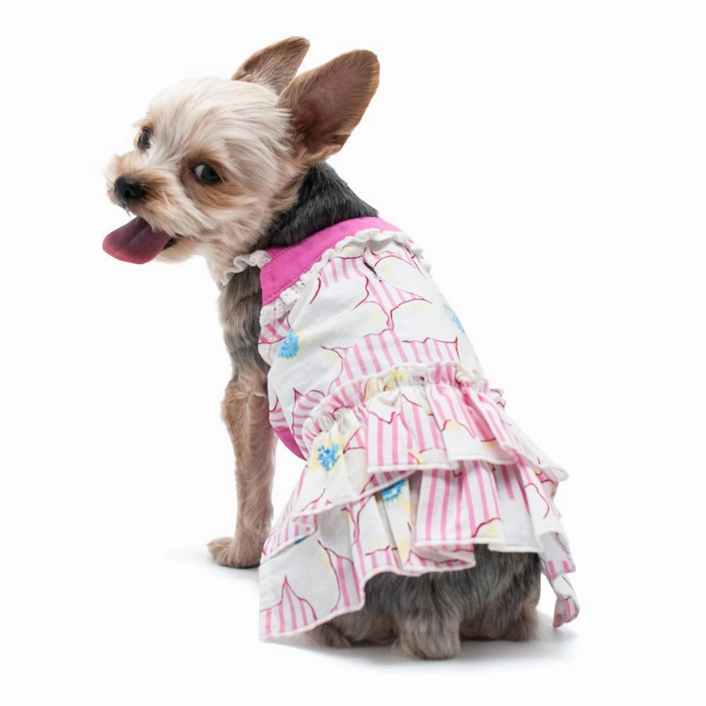Summer Flower Dog Dress