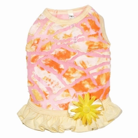 Sunshine Tie Dyed Dog Dress