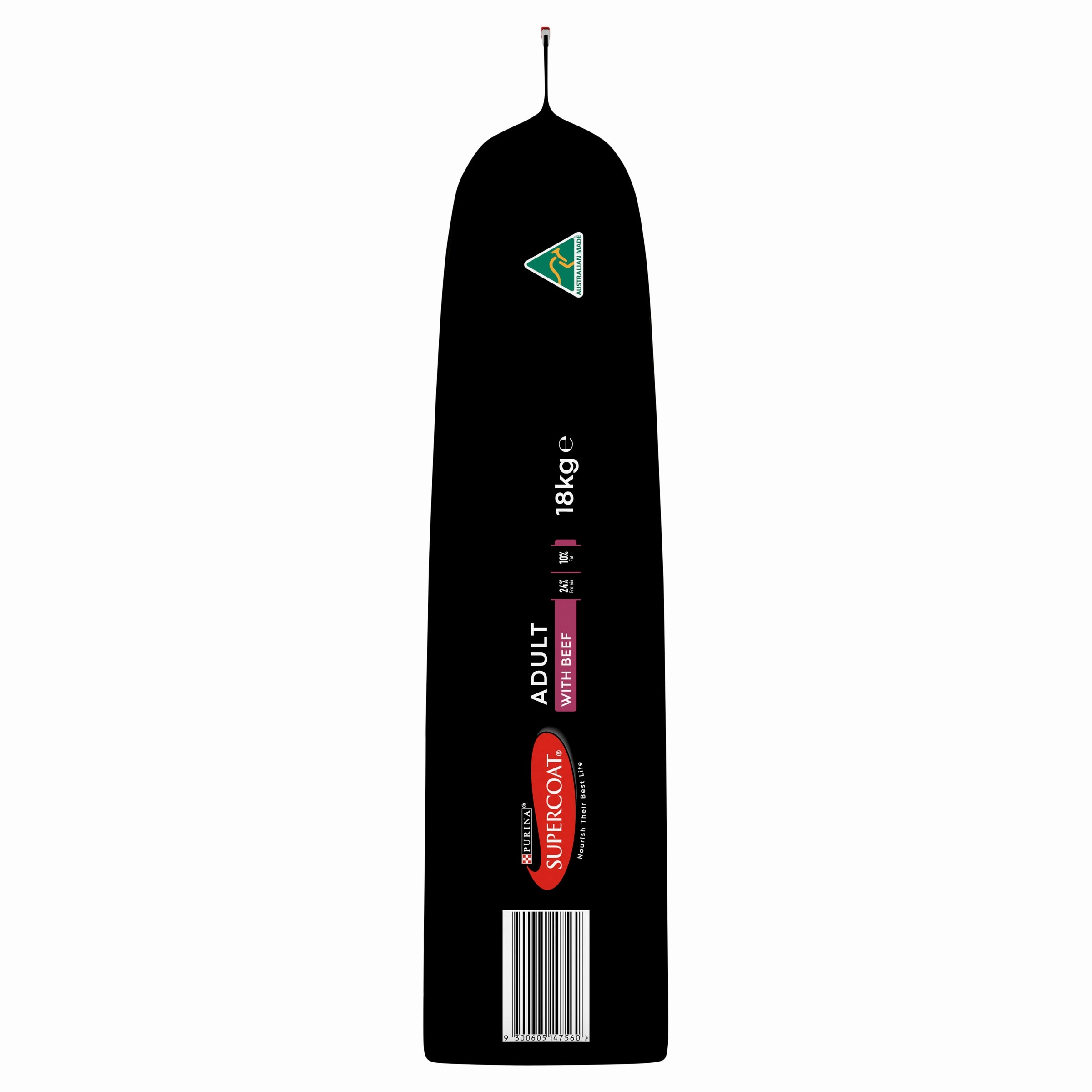 Supercoat - Adult with Beef Dog Dry Food (18kg)