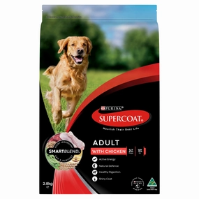 Supercoat - Adult with Chicken Dog Dry Food (2.8kg)
