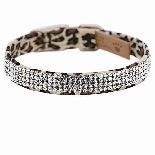 Susan Lanci 4 Row Giltmore Collar- Jungle Print Collection
