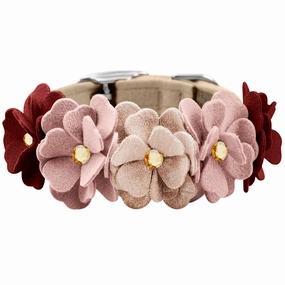 Susan Lanci Autumn Rosewood Spice Bouquet Collar