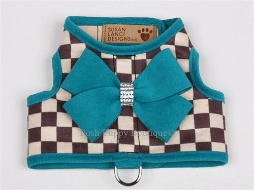 Susan Lanci Contrasting Trim Bailey Harnesses- Windsor Check Collection