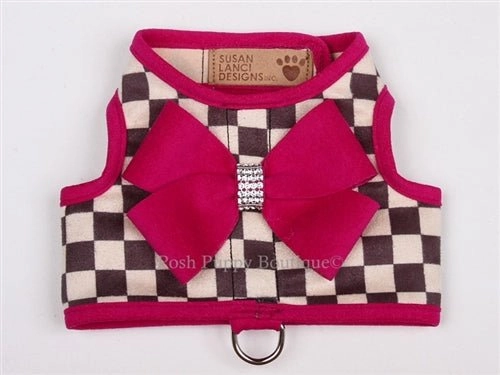 Susan Lanci Contrasting Trim Bailey Harnesses- Windsor Check Collection