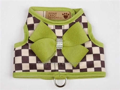 Susan Lanci Contrasting Trim Bailey Harnesses- Windsor Check Collection