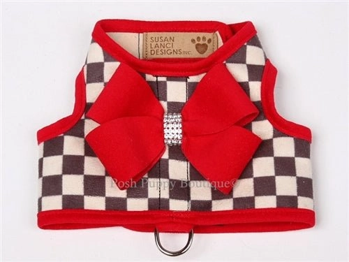 Susan Lanci Contrasting Trim Bailey Harnesses- Windsor Check Collection