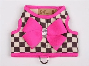Susan Lanci Contrasting Trim Bailey Harnesses- Windsor Check Collection