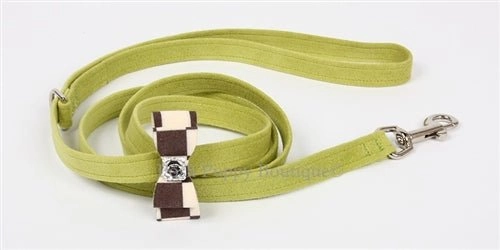 Susan Lanci Contrasting Trim Tinkie Harnesses- Windsor Check Collection -Big Bow Style in Many Colors