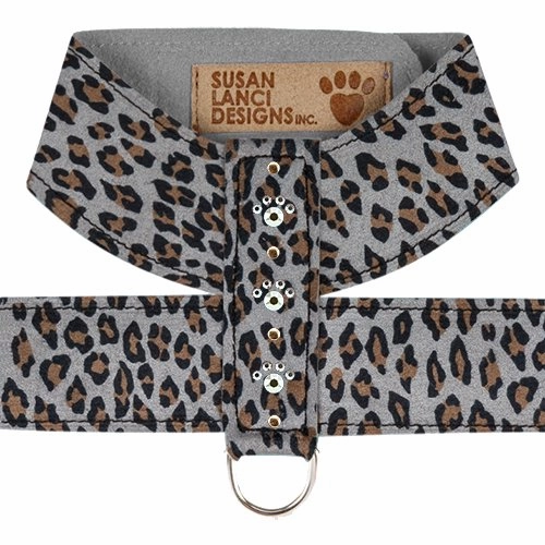 Susan Lanci Crystal Paw Tinkie Harness-Jungle Print Collection