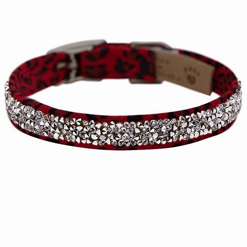 Susan Lanci Crystal Rocks Collar- Jungle Print Collection