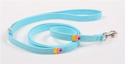 Susan Lanci Cupcake Collection Ultrasuede Dog Collars - Many Colors