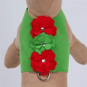Susan Lanci Green Bailey Harness - Tinkie's Garden Christmas