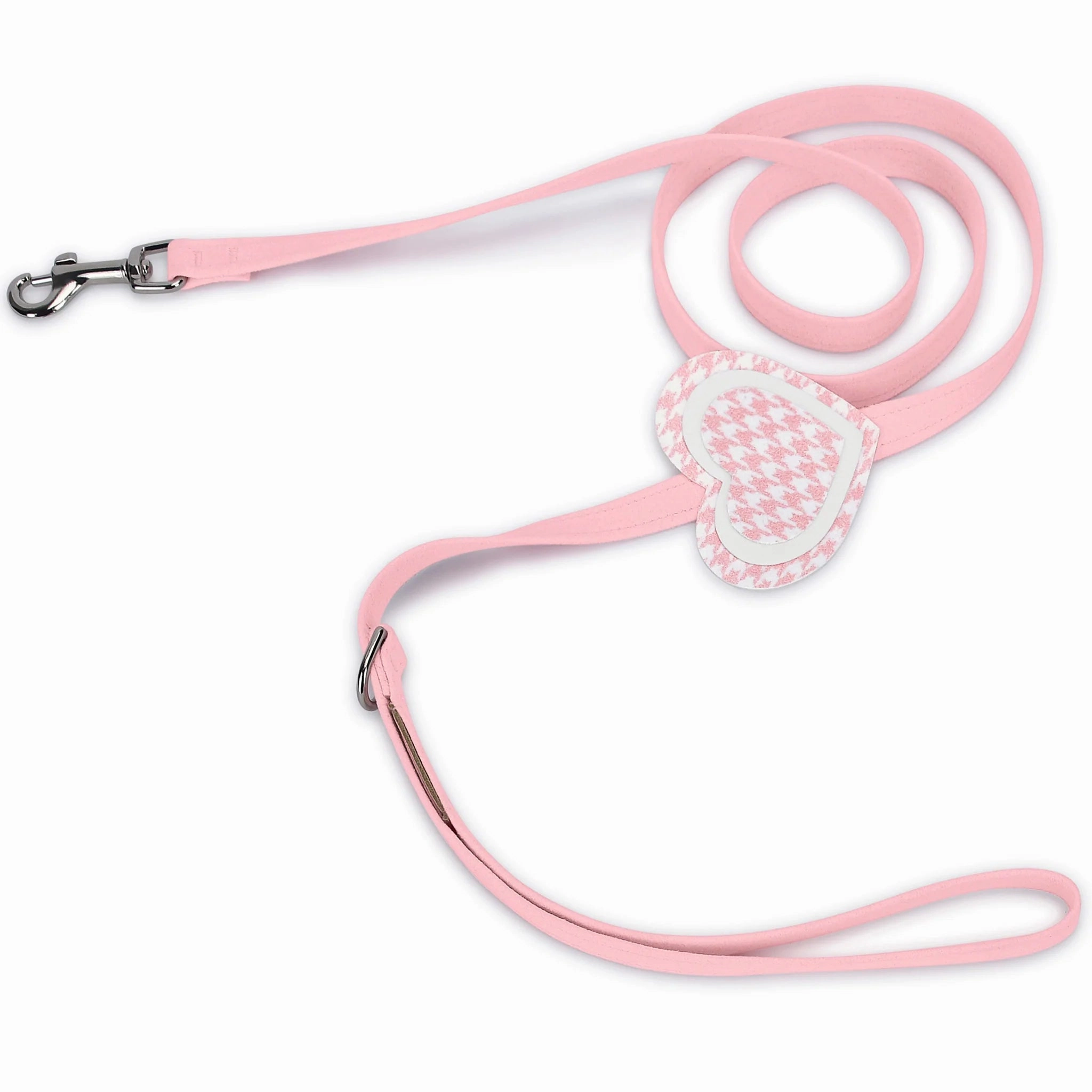 Susan Lanci Pink is Love 3 Layer Heart Leash