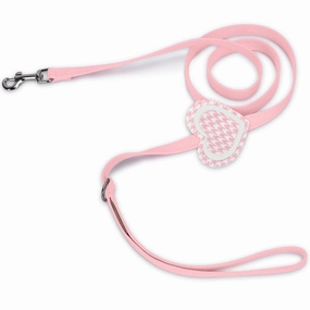 Susan Lanci Pink is Love 3 Layer Heart Leash