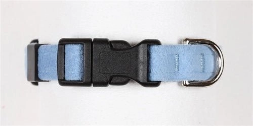 Susan Lanci Quick Release Plain Ultrasuede Dog Collars - in Many Colors