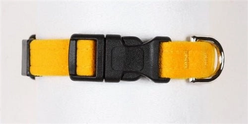 Susan Lanci Quick Release Plain Ultrasuede Dog Collars - in Many Colors