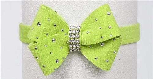 Susan Lanci Silver Stardust Nouveau Bow Collar in Many Colors
