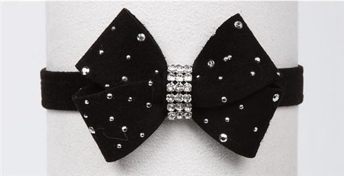Susan Lanci Silver Stardust Nouveau Bow Collar in Many Colors
